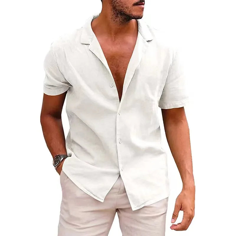 Men's Lightweight Tactical Shirt – Breathable Long Sleeve Outdoor Work Shirt with Sun Protection