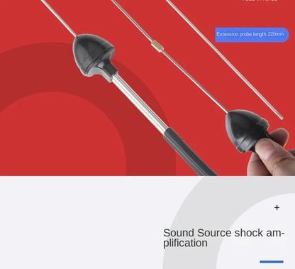 Auto Cylinder Stethoscope — Mechanics Tool for Car Engine Diagnostics and Automotive Sound Detection