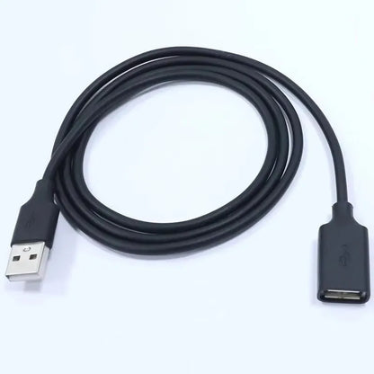 USB 3.0 Male to Female Extension Cable for Laptop, TV, SSD, Camera, and Printer - 0.5M to 5M Data Cord