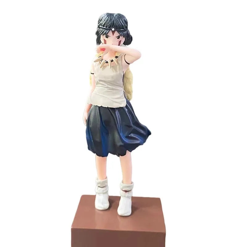 19cm Hayao Miyazaki Princess Mononoke Figure – San Standing PVC Anime Action Statue, Classic Model Toy Gift