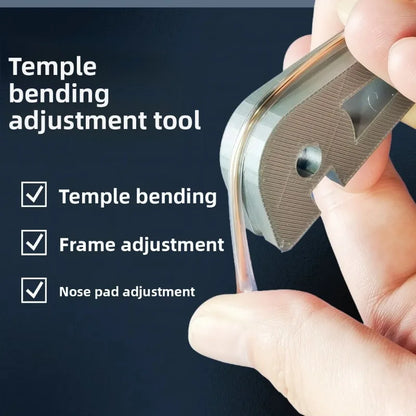 Eyeglass Frame Bending Tool - Precision Repair Pliers for Adjusting and Straightening Bent Glasses Arms