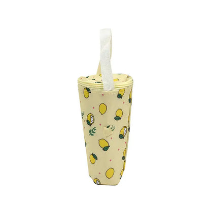 Portable Milk Tea Tote Bag – Insulated Heat Preservation Cup Carrier, Handbag for Drinks, Umbrella, and Camping Accessories