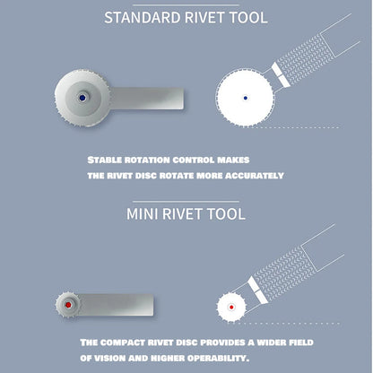 JOYSTAR Rivet Maker Tool – Hobby & Model Craft Accessory with Handle for DIY Building Projects