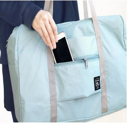 Foldable Travel Duffel Bag – Lightweight Large Capacity Carry-On for Women & Girls, Sports & Weekend Trips