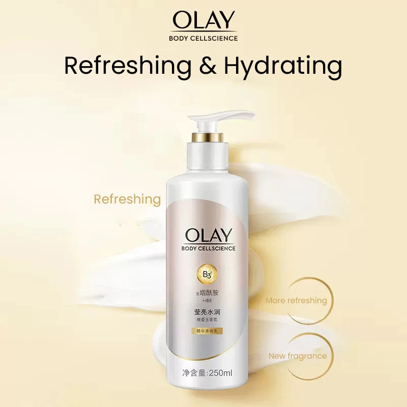 OLAY Body Cellscience Nourishing Lotion – Forest Berry & Rich Tuberose Flavors, Random Old/New Packaging