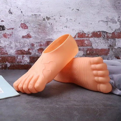 Big Foot Toe Shoes - Funny Unisex Red Five-Finger Novelty Footwear