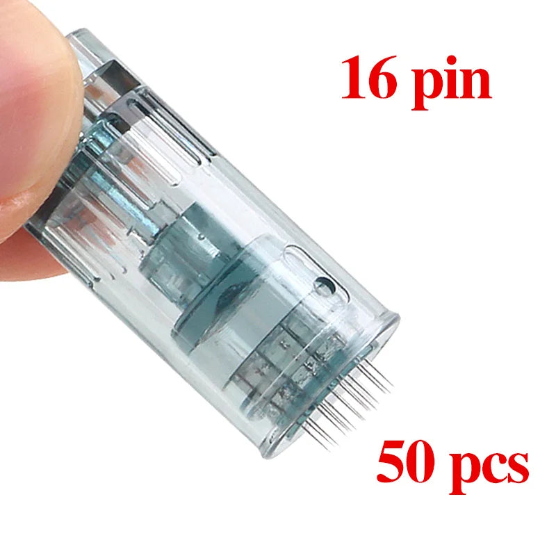 M8 Dr Pen Cartridge Needles – Bayonet Micro Replacement Tips for Derma Microneedling Pen 11/16/36/42 Pin 3D/5D Skin Care Treatment Needles