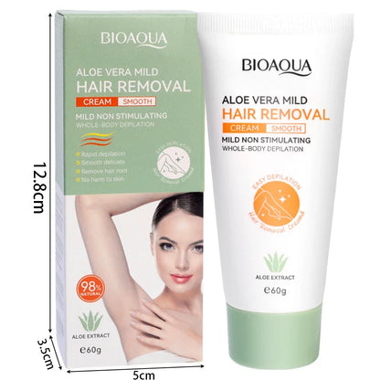2024 Permanent Hair Removal Cream - Painless Epilator for Intimate Areas, Growth Inhibitor for Men and Women