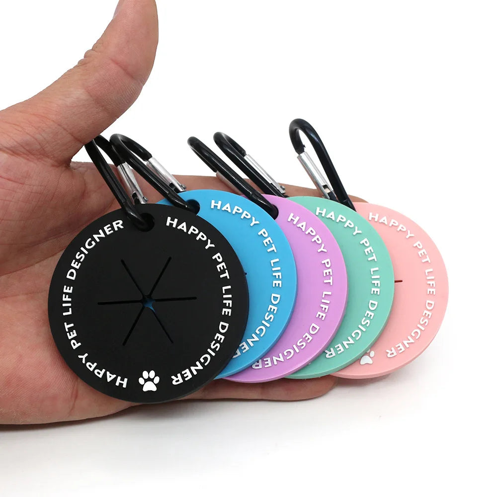 Convenient Pet Waste Solution: Hands-Free Dog Poop Bag Dispenser with Clip - Outdoor Travel Essential for Dog Owners