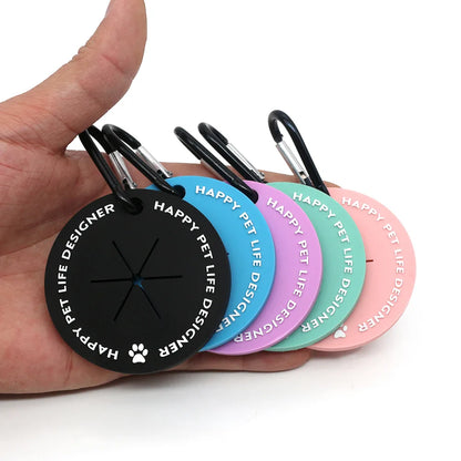 Convenient Pet Waste Solution: Hands-Free Dog Poop Bag Dispenser with Clip - Outdoor Travel Essential for Dog Owners