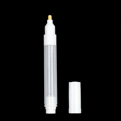 Refillable Transparent Ink Rod – Reusable Plastic Paint Pen Accessory for Graffiti & Liquid Chalk Markers