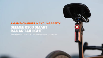 Magicshine Smart Bike Radar Tail Light – Rear View Cycling Taillight Compatible with GPS Bike Computers & Smartwatches