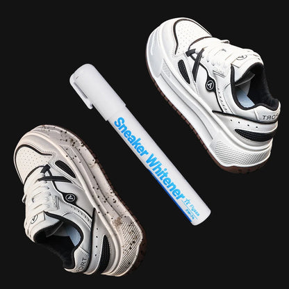 Waterproof Shoe Whitening & Stain Removal Pen | Anti-Oxidation Repair for Sneakers & Yellowing Prevention