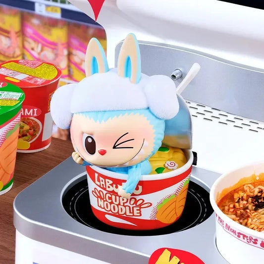 POP MART Labubu The Monsters — Wacky Mart Series Blind Box, Cute Anime Doll Figure, Desktop Ornament Mystery Toy