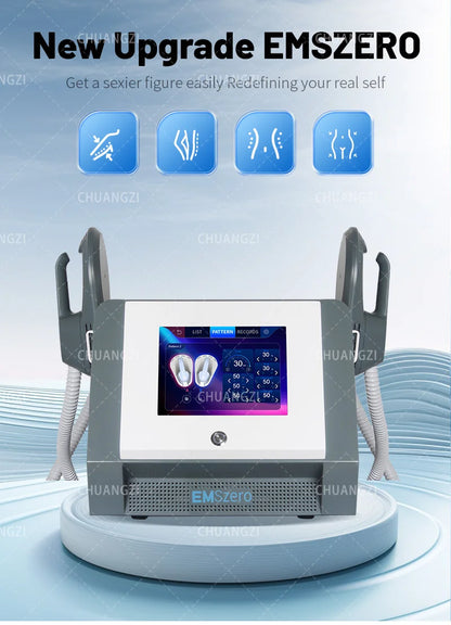 EMSzero Sculpting Machine – Portable NEO Body Slimming, Nova RF & EMS Electromagnetic Muscle Stimulator for Professional Use