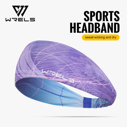 WRELS Moisture-Wicking Sports Headband – Breathable Non-Slip Sweatband for Running, Gym & Fitness (Men & Women)