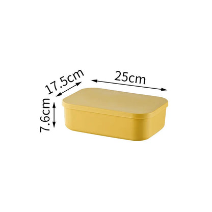 Plastic Storage Box Organizer – Stackable Colorful Baskets for Jewelry, Lipstick, Toys, Underwear & Desktop Snacks