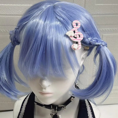 Kawaii Y2K Hair Clips Set – Musical Note, Resin Wings & Star Hair Accessories for Girls