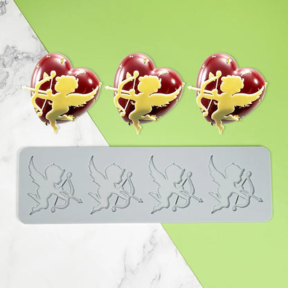 Unique Leaf Circle Ring Sugar Flipping Lace Pad - Tree Branches Vegetable Western Food Decoration - Molecular Cuisine Baking Silicone Mold