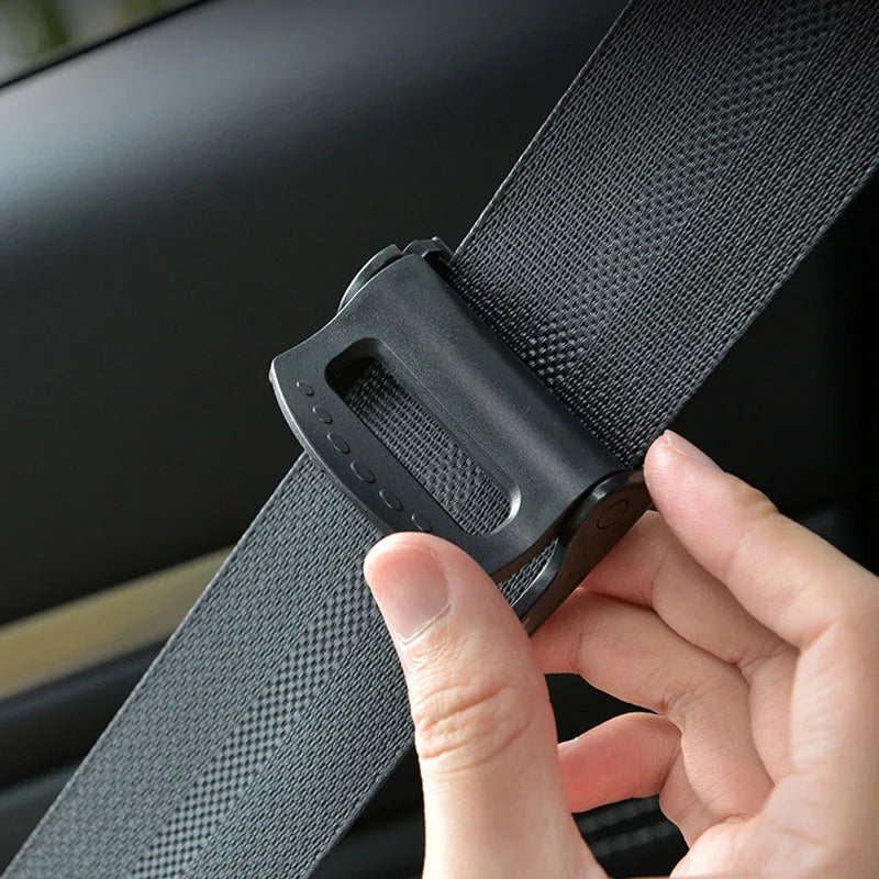 Car Safety Seat Belt Buckle Clip - 2PCS Seatbelt Stopper Adjuster Clips for Shoulder & Neck Relaxation - Car Accessories
