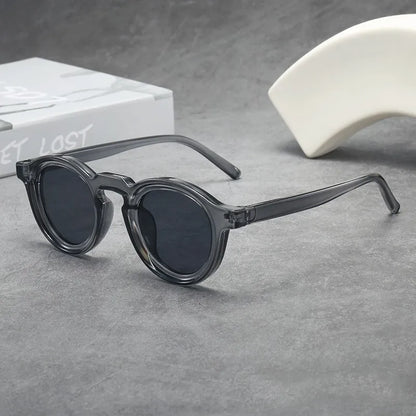 2025 Retro Round Small Frame Sunglasses — High-End UV Resistant Shades for Men & Women, Fashion Trend