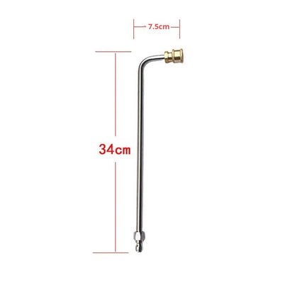 Pressure Washer Extension Lance Set - 4000 PSI Spray Gun with 1/4-Inch Quick Connect for Efficient Cleaning