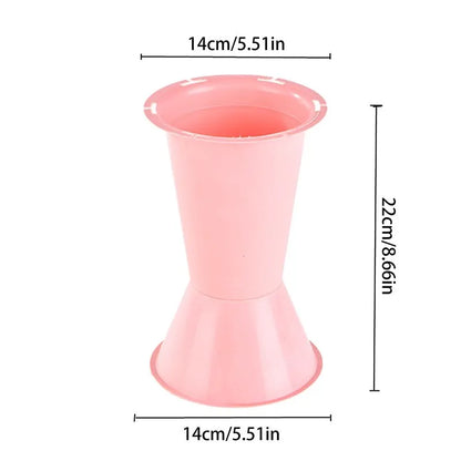 Plastic Flower Packaging Liner – Plant Stand & Fixed Bouquet Base for Floral Crafts and Supplies