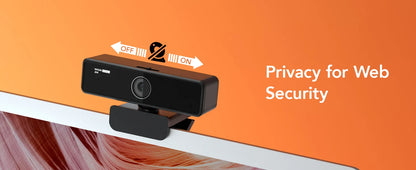 NUROUM V11 2K Webcam with Dual Microphones – 1080P 60fps & 1440P 30fps USB Camera for PC & Laptop