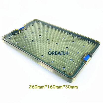 Autoclavable Sterilization Tray - Disinfection Case for Ophthalmic & Dental Instrument Sterilizing