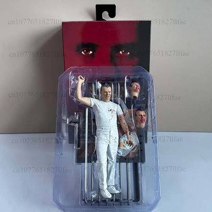 NECA Hannibal Lecter Action Figure – Silence of the Lambs Jailbreak Movable Collectible Toy