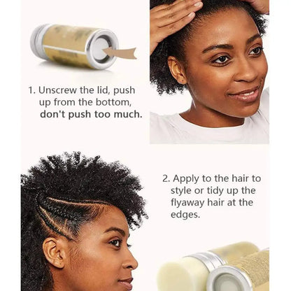 Professional 75g Broken Hair Artifact Hair Wax Stick Gel Cream - Styling Hair Frizz Fixed Fluffy - for Children, Men, and Women