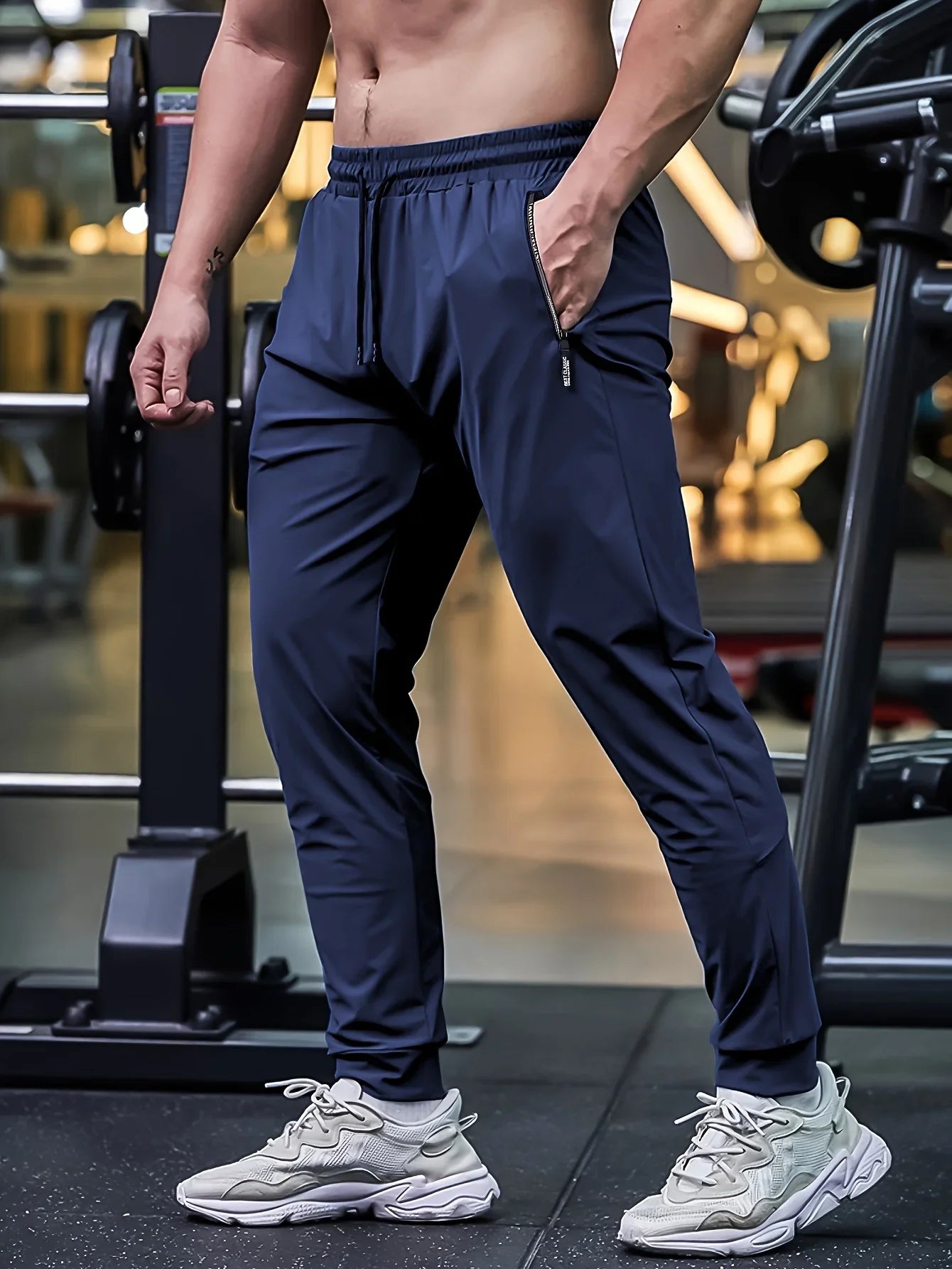 2025 Men’s Summer Jogging Pants – Lightweight, Breathable, Quick-Dry Stretch Pants for Outdoor & Fitness Training