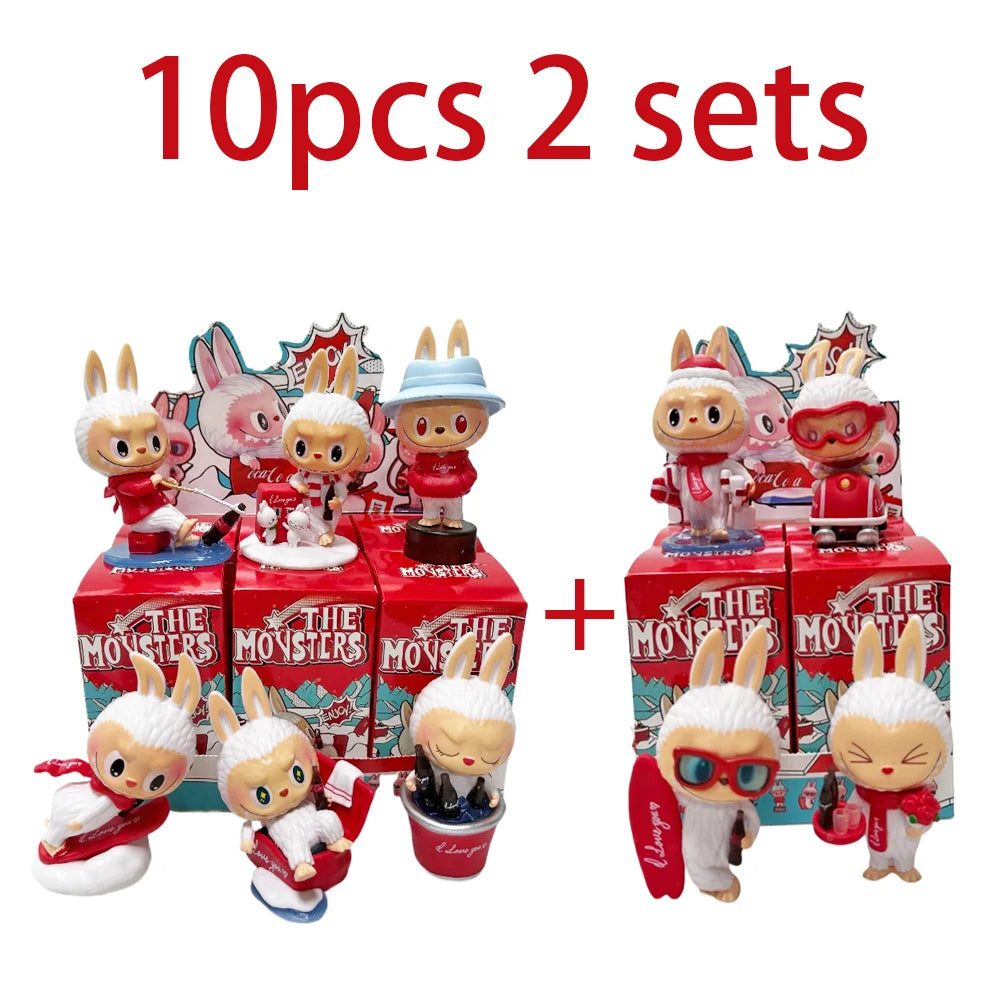 Labubu Original THE MONSTERS Doll – Cola Series Action Figure Mystery Box, Blind Box Collectible, Christmas Gift for Kids
