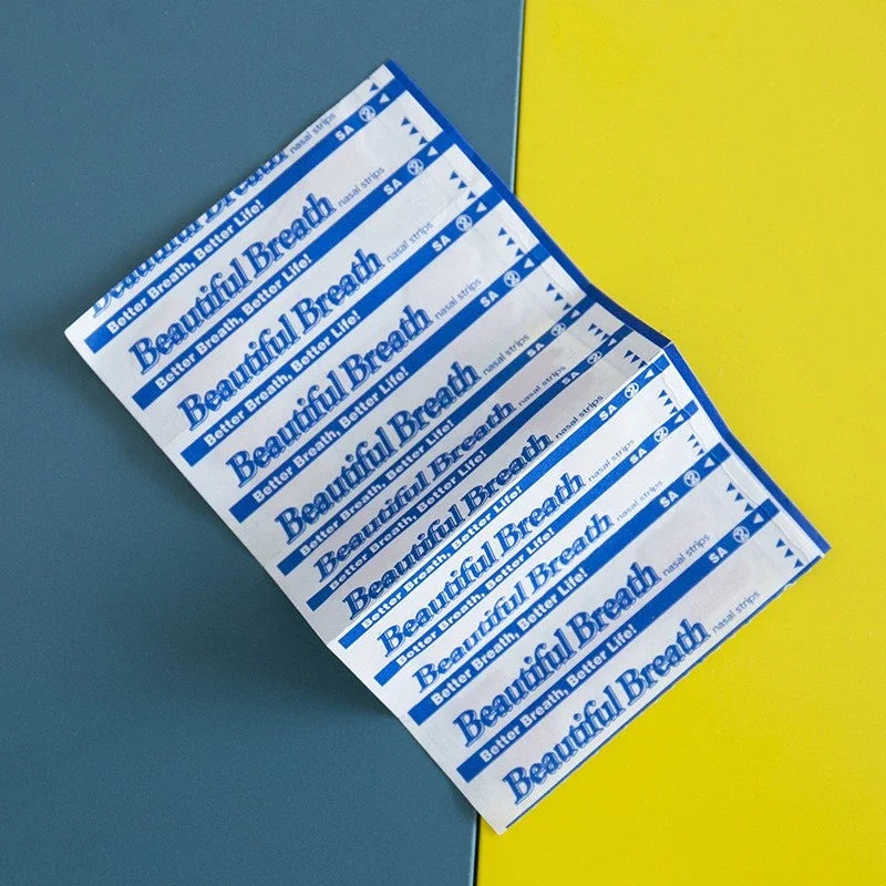 20/50/100pcs Nasal Breathing Strips — Anti-Snoring Sleep Aid for Easier, Healthier Breathing