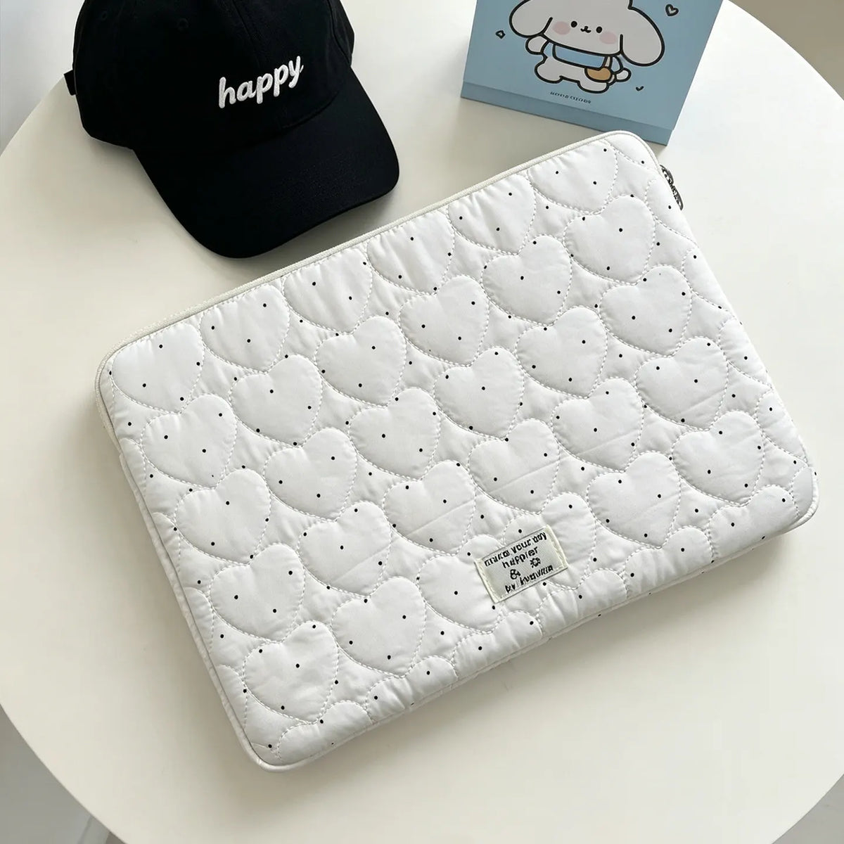 Puffy Laptop Sleeve Case - Soft Protective Notebook & Tablet Pouch for 11–16 Inch MacBook, Lenovo, Dell & Xiaomi Devices