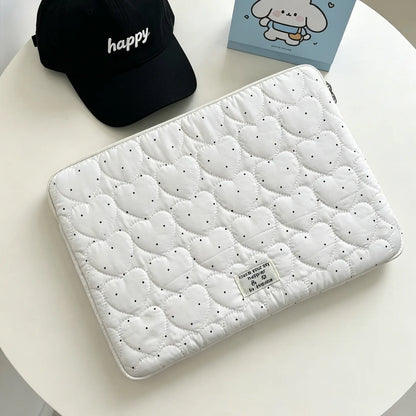 Puffy Laptop Sleeve Case - Soft Protective Notebook & Tablet Pouch for 11–16 Inch MacBook, Lenovo, Dell & Xiaomi Devices