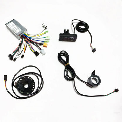 Brushless Motor Controller Kit - 24V/36V/48V 350W-500W E-Bike Sine Wave Controller with S810 LCD Display