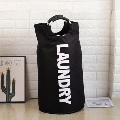 Oxford Fabric Foldable Laundry Basket – Large-Capacity Dirty Clothes Storage Bag for Home, Dorm & Laundry Room