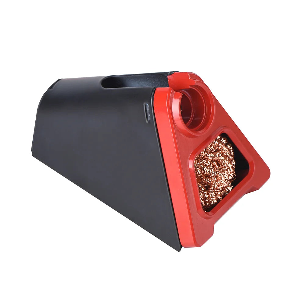 JCD 820 Aluminum Alloy Soldering Iron Stand – Electric Holder with Copper Cleaning Ball & RMA Flux