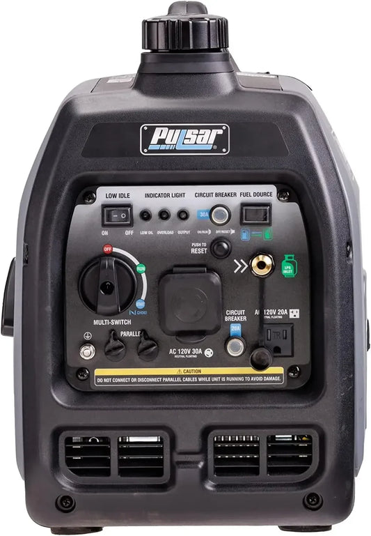 HOME.Pulsar GD400BN 4000W Portable Dual Fuel Generator – Super-Quiet, RV-Ready, CARB Compliant