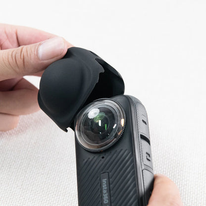 Insta360 X4 Lens Guards, Storage Bag & Screen Protector Film – Anti-Scratch Camera Accessories for Insta360 X4