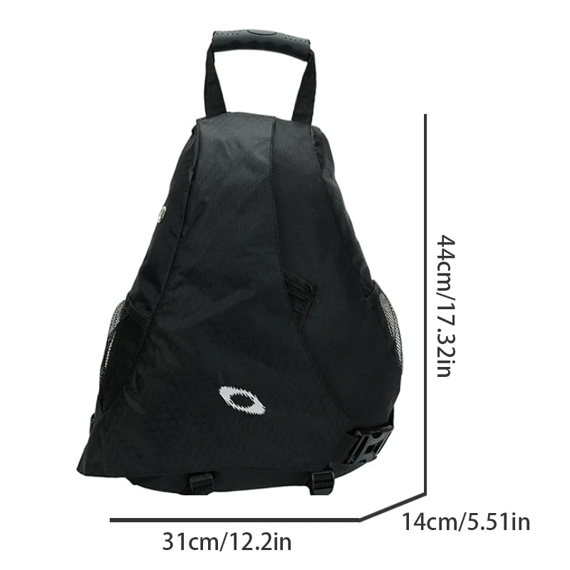 Large Capacity Chest & Crossbody Bag – Multi-Pocket Outdoor, Travel & Cycling Bag