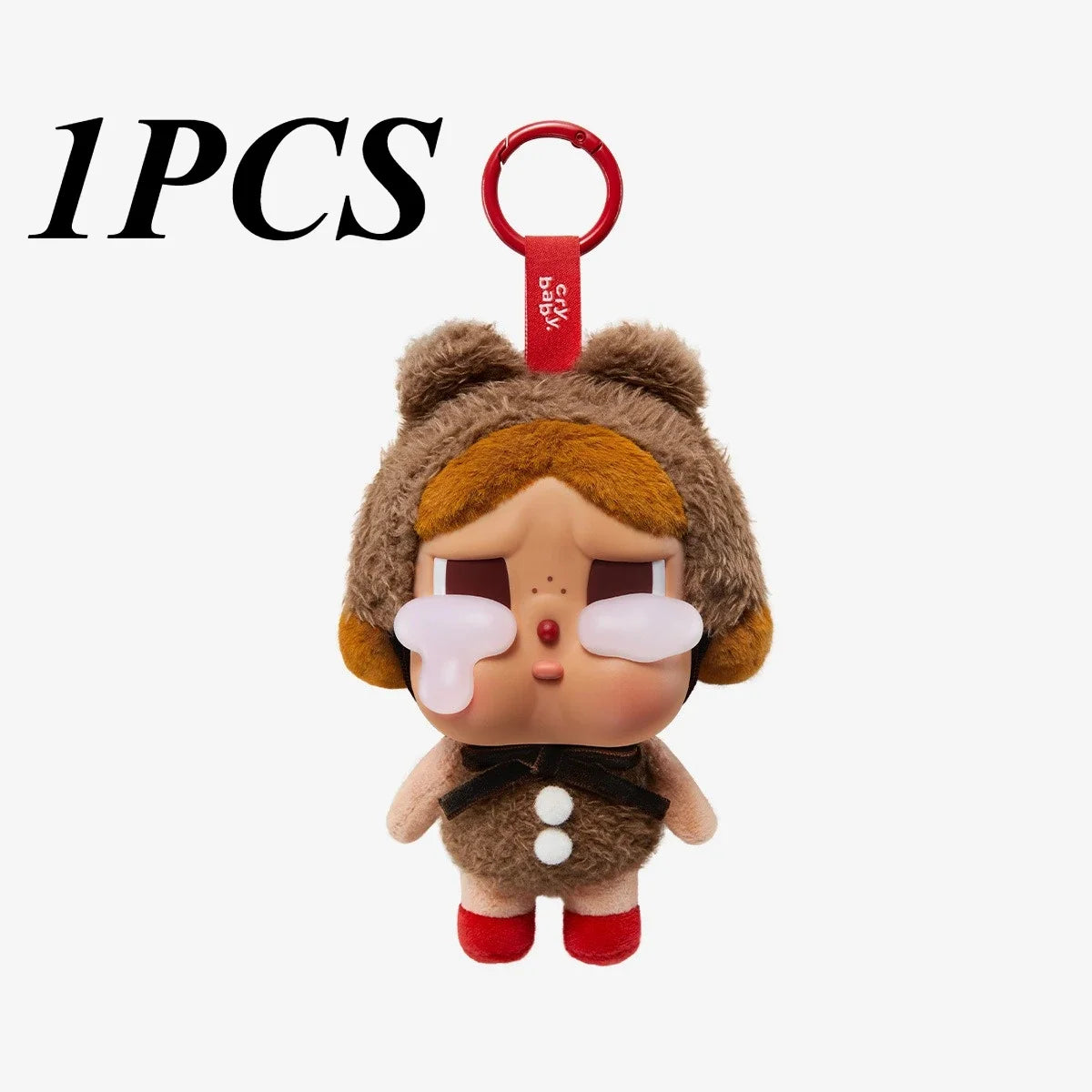 CRYBABY Tear Factory Vinyl Plush Doll – Crying Baby Blind Box Keychain & Backpack Pendant Gift