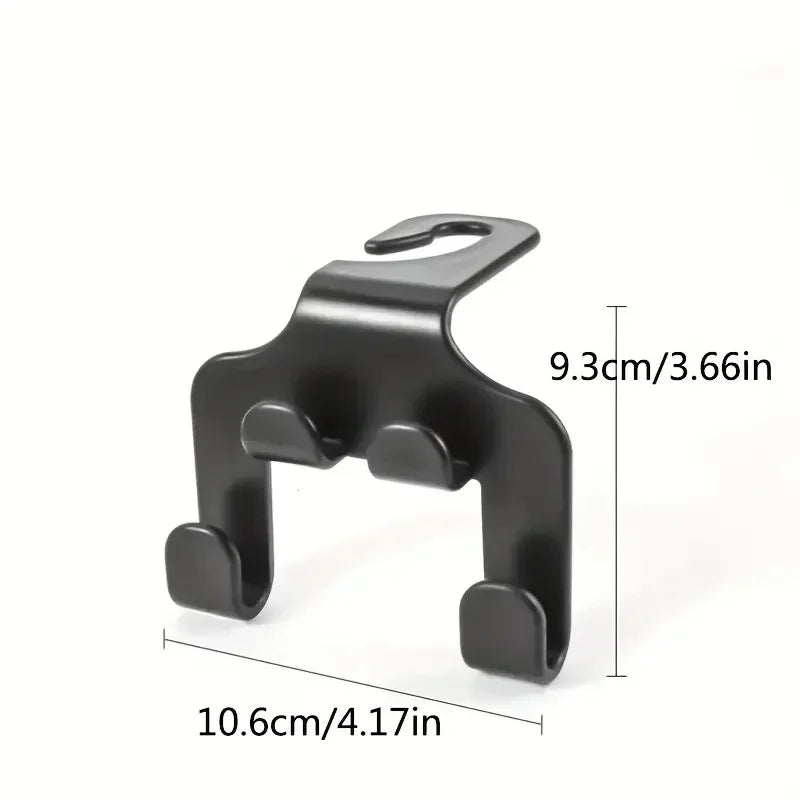 Car Back Seat Hook Phone Holder - Headrest Stand for iPhone, Samsung & All Phones