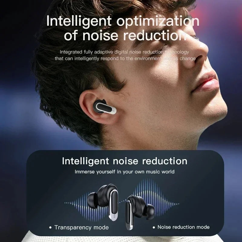 Xiaomi Tour Pro 2 Wireless ANC Bluetooth Headphones: Mijia LED Touch Screen Visible Earphones with Active Noise Cancellation