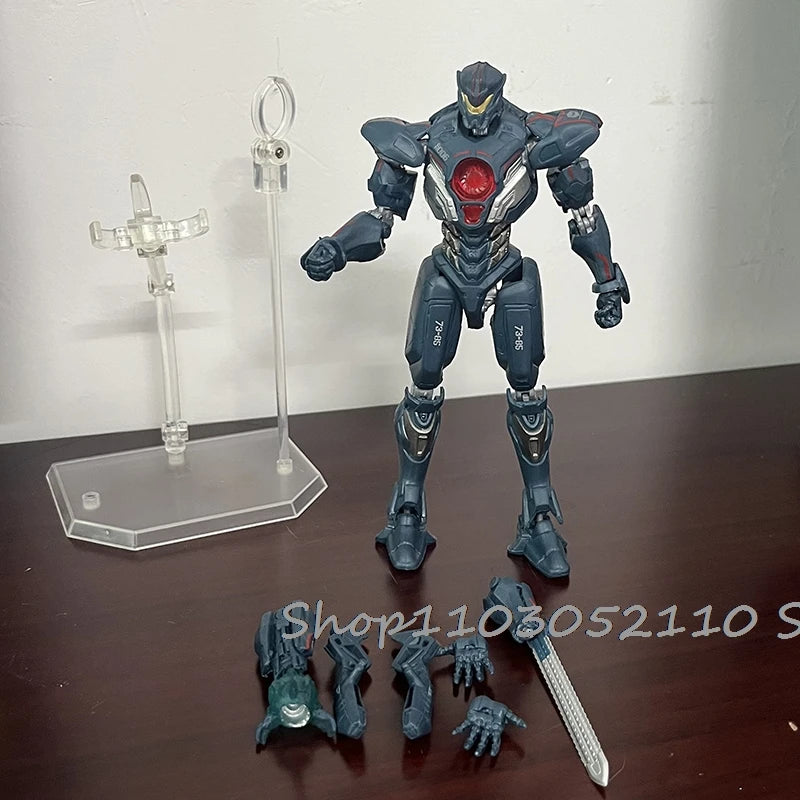 Bandai Pacific Rim Red Tramp Mecha Action Figure – Gipsy Avenger Titan Vengeance Saber Athena Anime Collectible Toy Gift