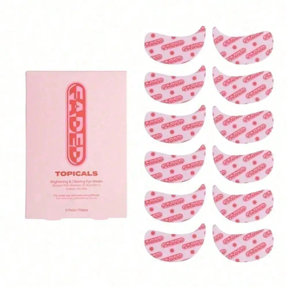 Brightening Facial Mask Patches - Hydrating Dark Circle & Fine Line Care Treatment