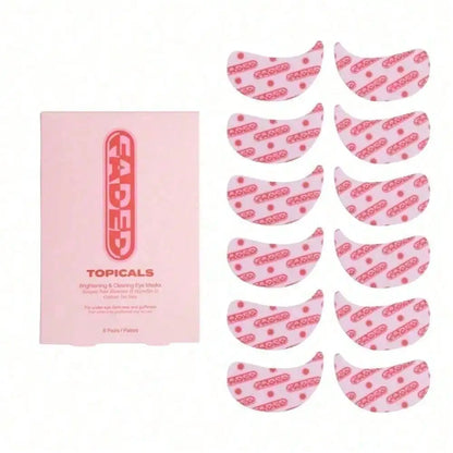 Brightening Facial Mask Patches - Hydrating Dark Circle & Fine Line Care Treatment