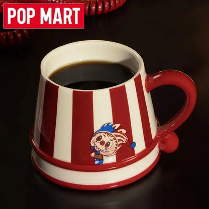 POP MART Labubu Ceramics Mug Blind Box – Why So Serious Series Cute Anime Collectible Toy & Halloween Gift