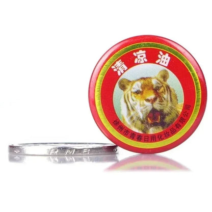 Tiger Balm Solid Ointment – 6/18/24/36pcs Essential Oil Balm for Cold, Headache, Dizziness & Muscle Relief